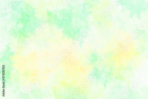 green yellow gold sunny background with watercolor and grunge texture design, colorful textured paper in bright spring