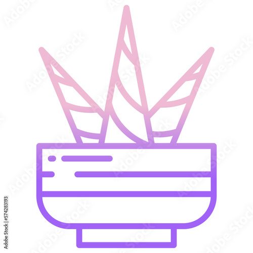Pot plant icon