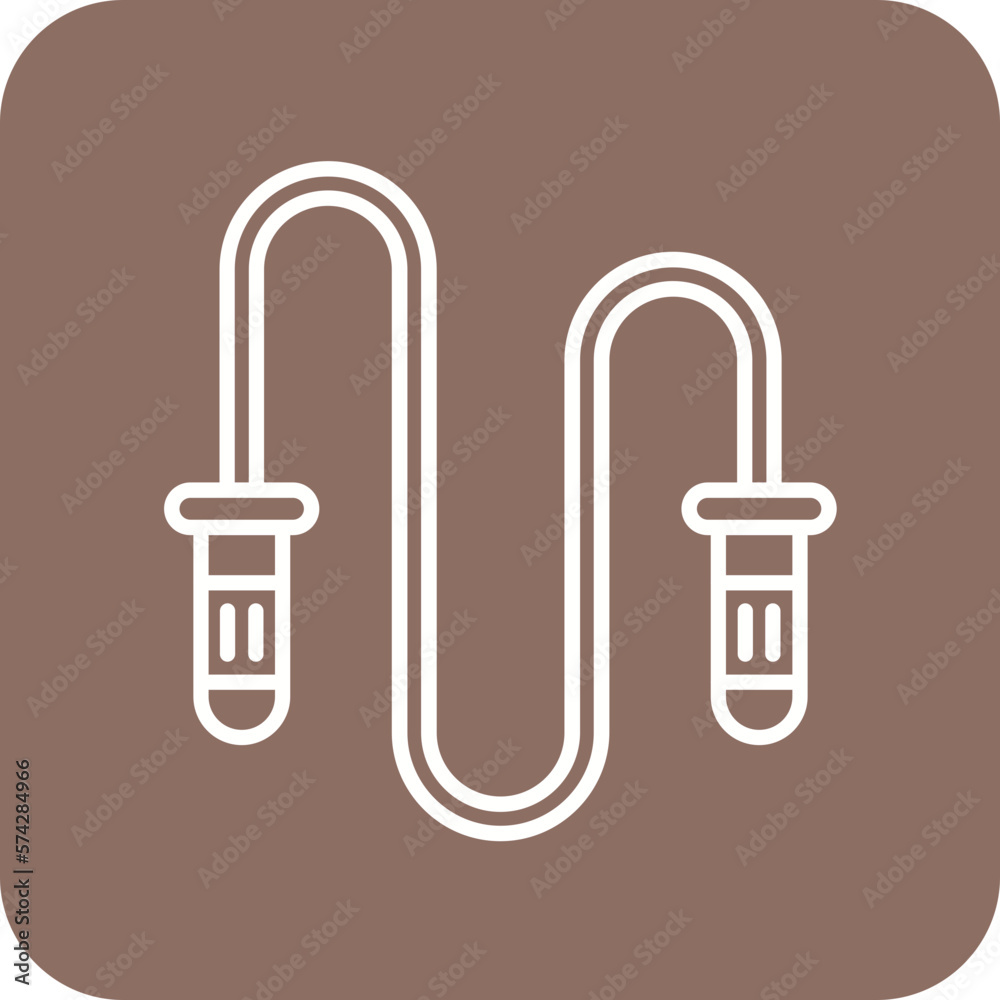 Jumping Rope Icon Jumping Rope Icon