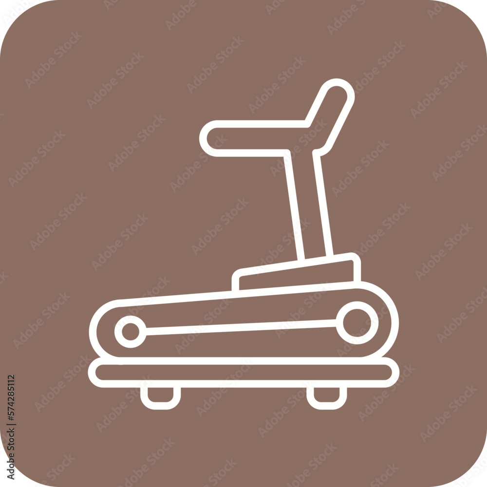 Treadmill Icon Treadmill Icon