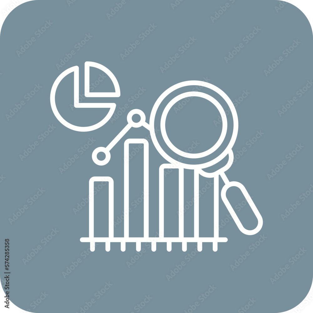 Research Process Icon Research Process Icon