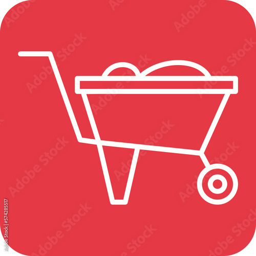Wheelbarrow Icon