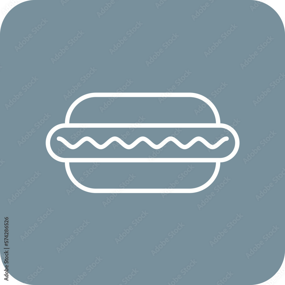 Hot Dog Icon Hot Dog Icon