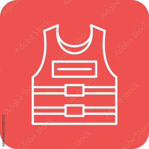 Bullet Proof Vest Icon