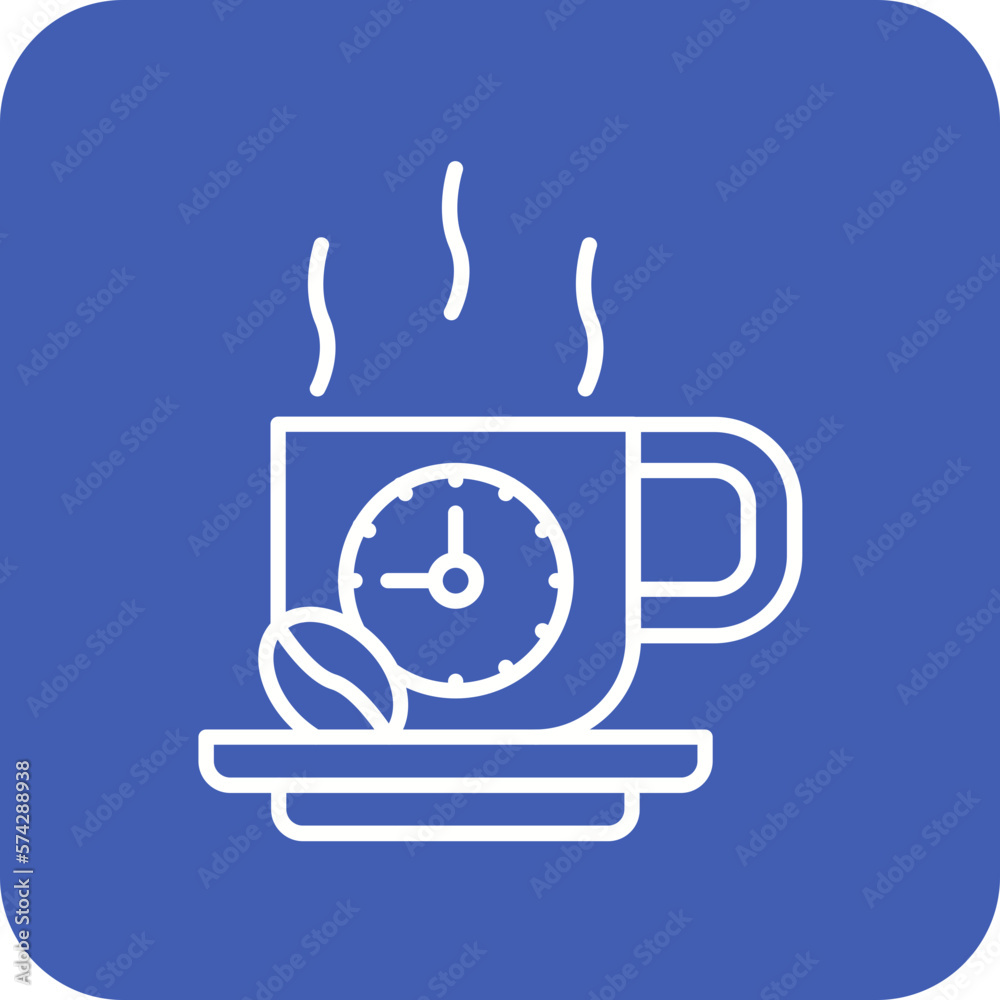 Obraz premium Coffee Time Icon