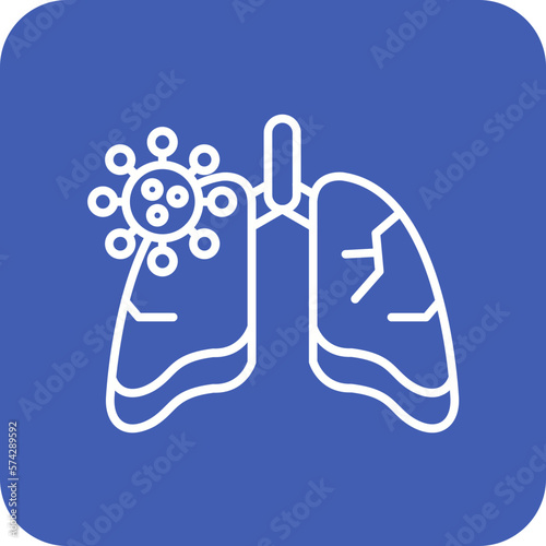 Lungs Infection Icon