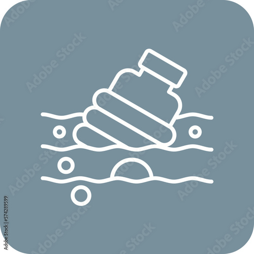 Water Pollution Icon