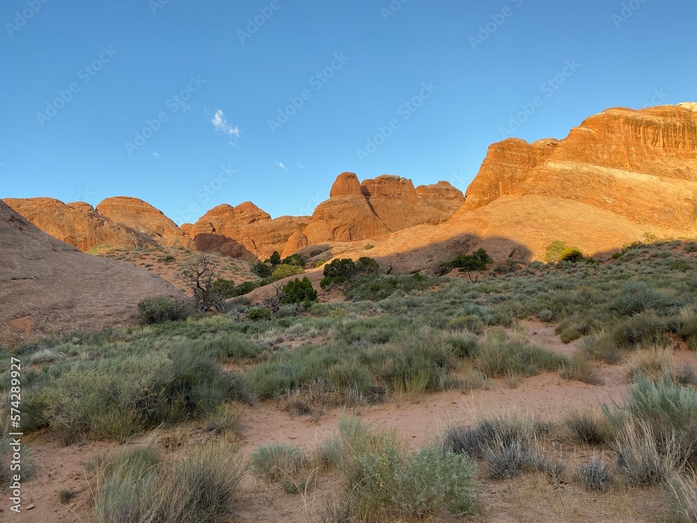 Scenic view Arches National Park Utah Scenic view Arches National Park Utah
