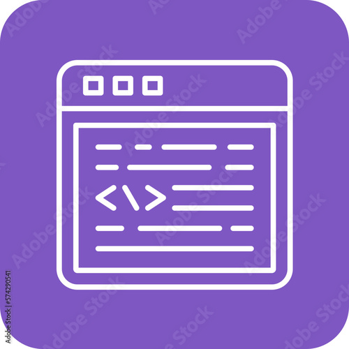 Web Coding Icon