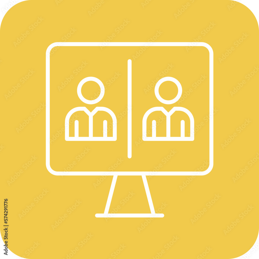 Video Conference Icon Video Conference Icon