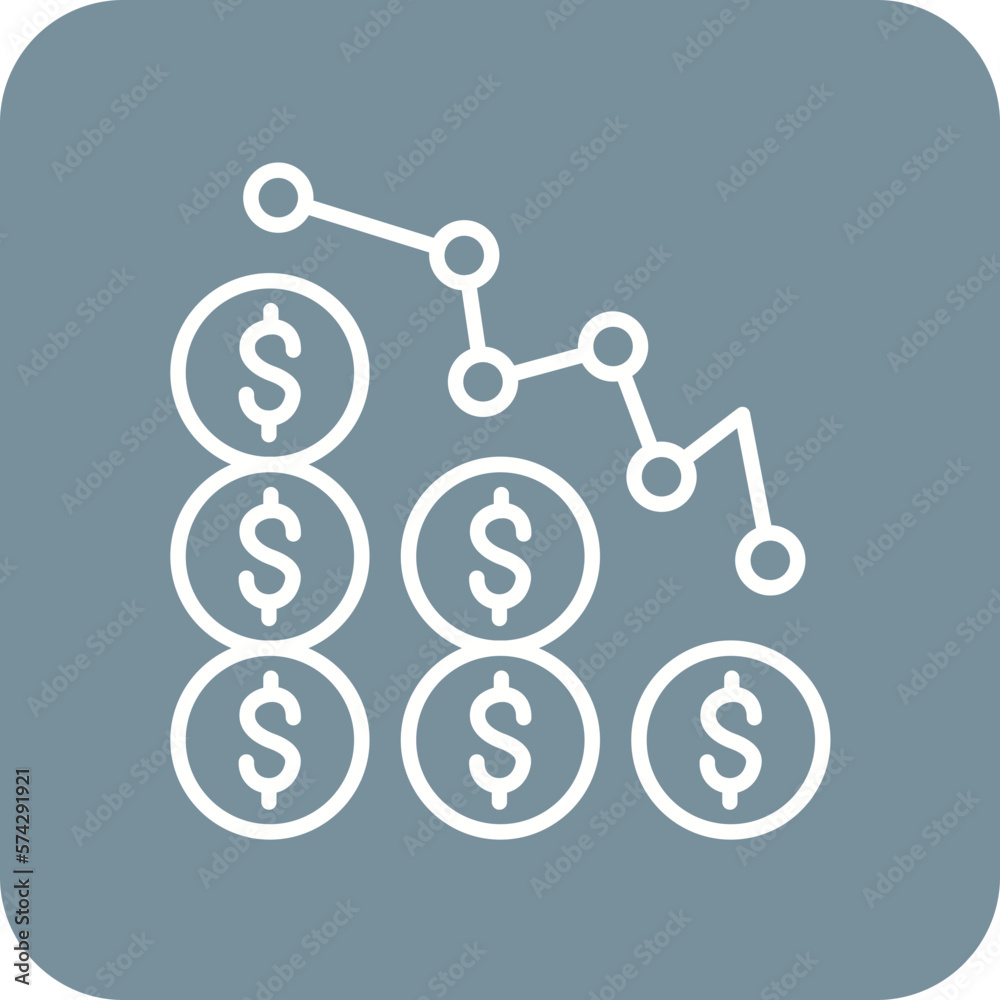 Income Loss Icon Income Loss Icon