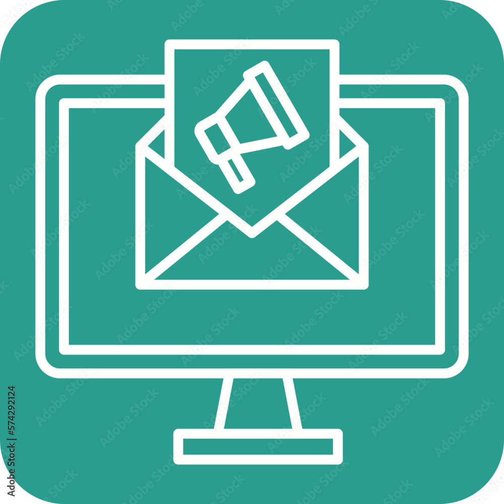 Advertising Message Icon Advertising Message Icon
