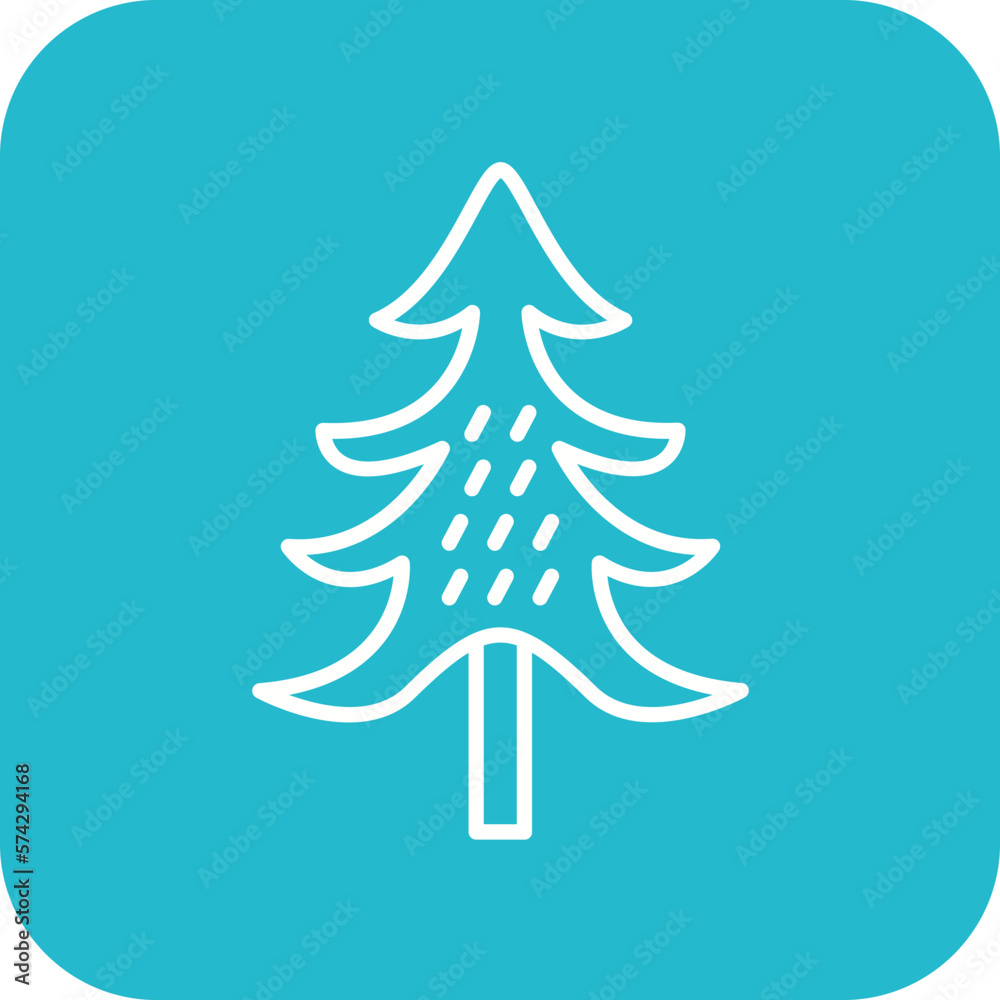Evergreen Tree Icon Evergreen Tree Icon