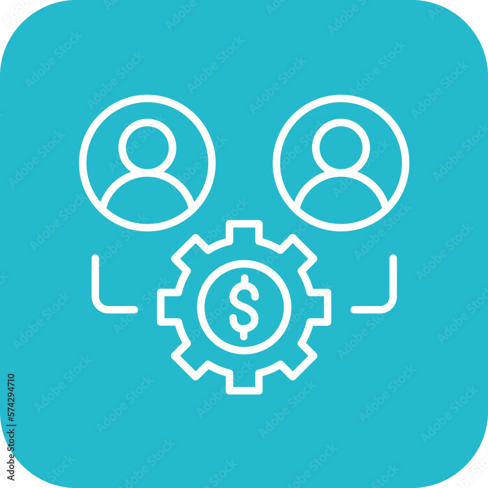 Crowdfunding Icon Crowdfunding Icon