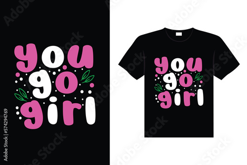 International Women's stickers lettering typography t-shirt design