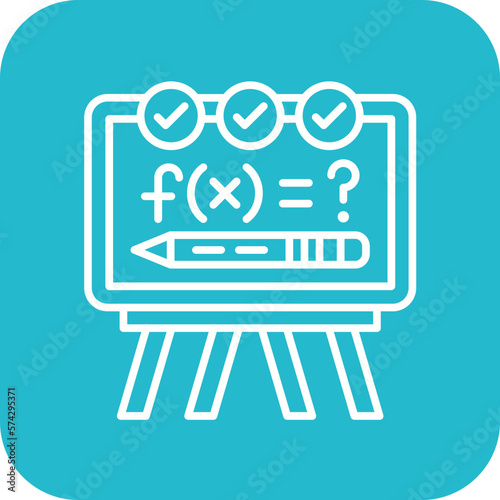 Solving Formula Icon