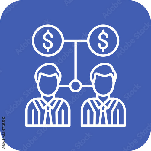 Cash Distribution Icon