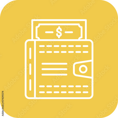 Money in Wallet Icon