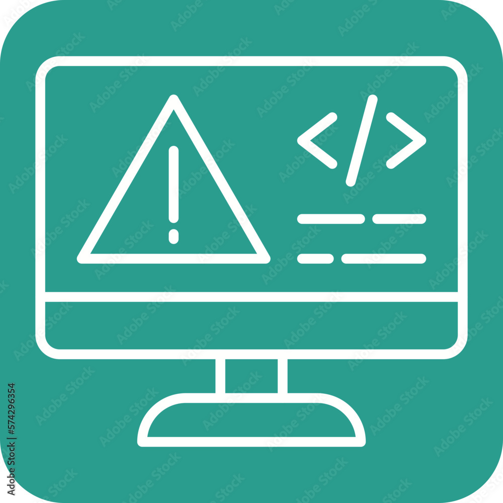 Code Error Icon Code Error Icon