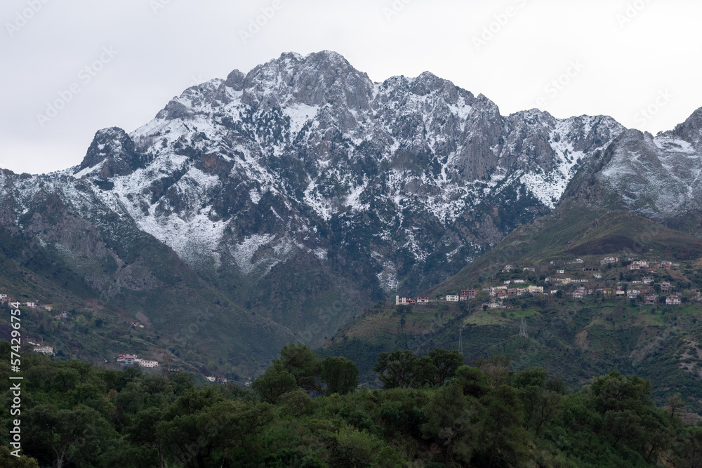 Adrar Amellal in the Babor Mountains, Bejaia, Algeria