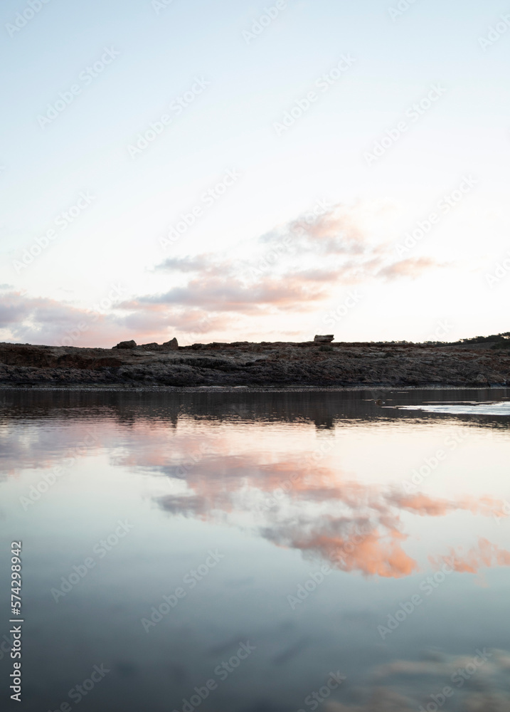 Amanecer en Cala bassa