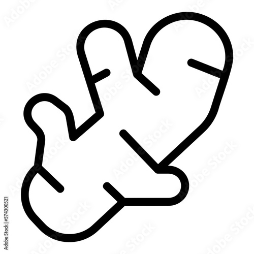 ginger line icon