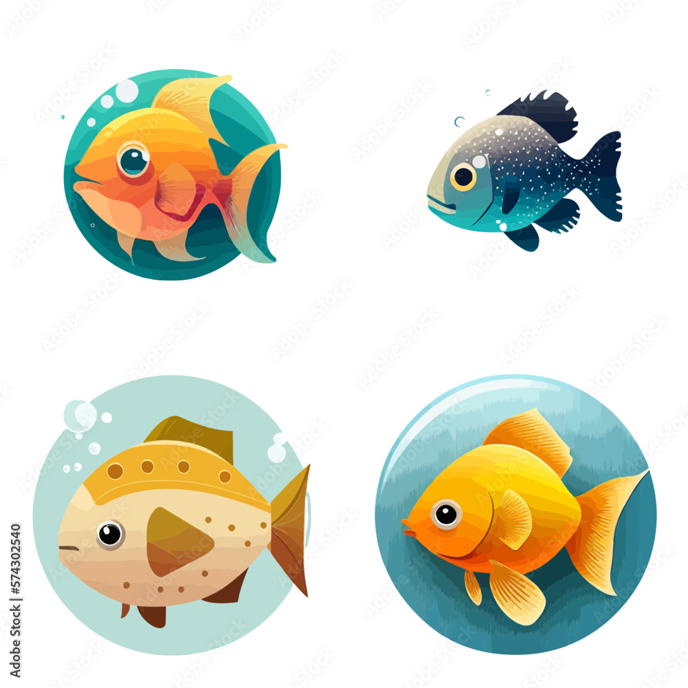 cute fish design with transparent background cute fish design with transparent background