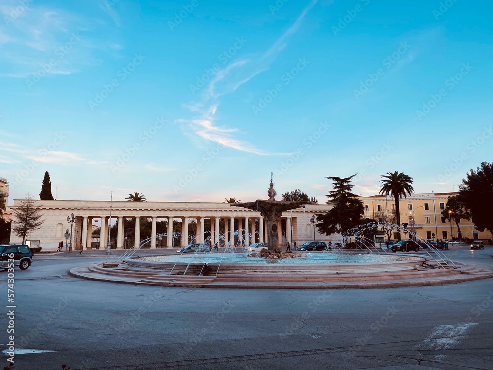 Fototapeta premium Fontana del Sele Foggia
