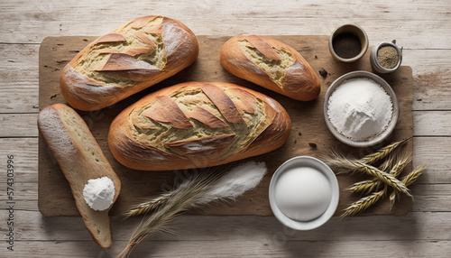 Bread, Bakery Generative Ai