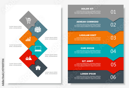 Infographic design template with place for your data. Vector illustration.