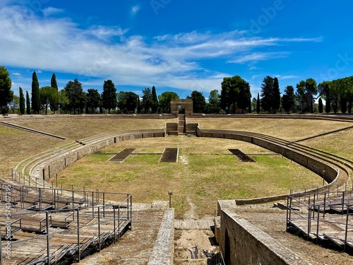 Roman Amphitheatre of Lucera, Puglia Italy