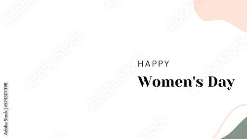 Happy Women's Day wish image for social media marketing