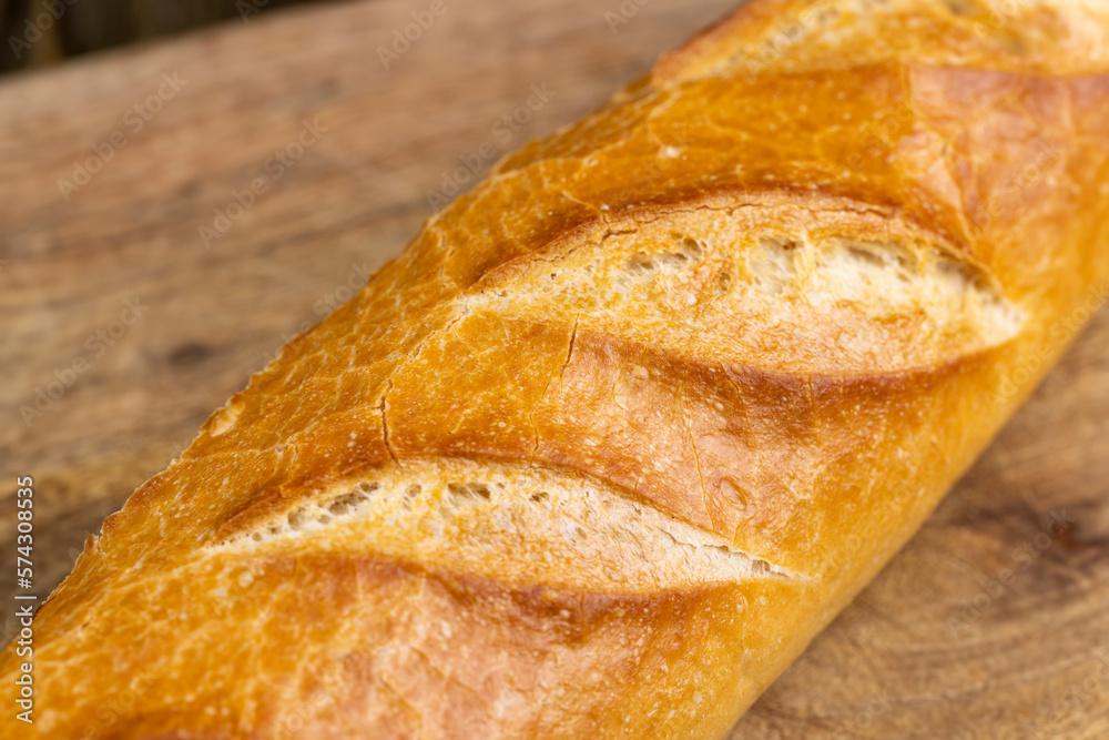 white wheat french baguette close up white wheat french baguette close up