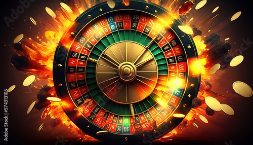Bitcoin Casino Bonus: Claim Your Deposit Bonus Today - Background/Desktop/Landscape Generated AI