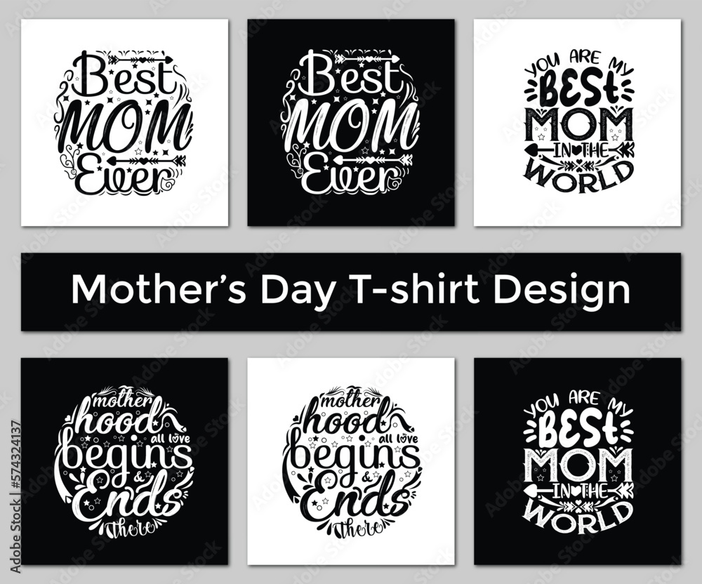 Mother's Day T-shirt Design
Mother's Day Typography T-shirt Design
Lettering T-shirt Design