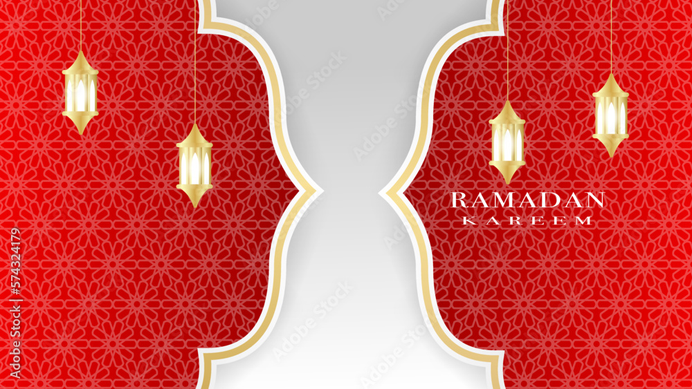 Ramadan kareem islamic greeting card background vector illustration. Ramadan kareem islamic greeting card background vector illustration.