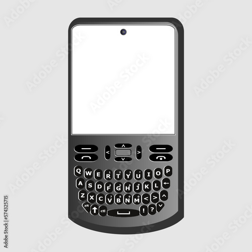 black Keypad mobile phone