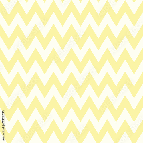 Chevron seamless pattern, yellow chevron or zigzag pattern background with watercolor paper texture