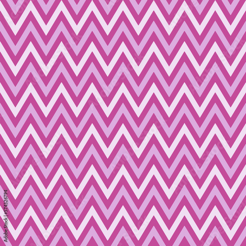 Chevron seamless pattern, pink chevron or zigzag pattern background with watercolor paper texture