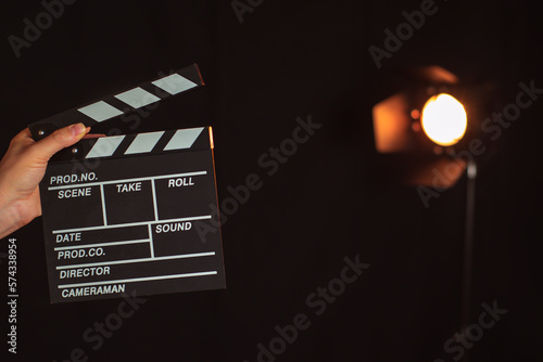 film clapper board