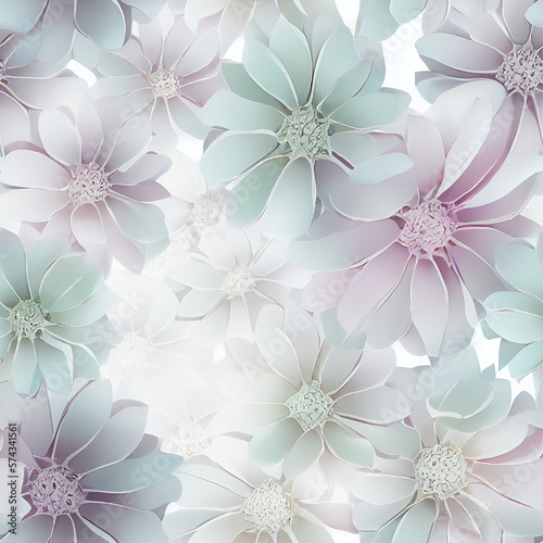 Wallpaper flowers texture tile 