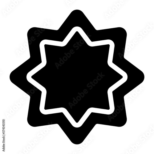 rub el hizb glyph icon