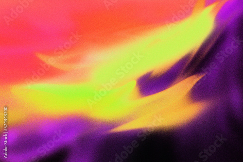 Abstract Background resembling flames. Digital Art bright color fire waves with noise. (ID: 574343700)
