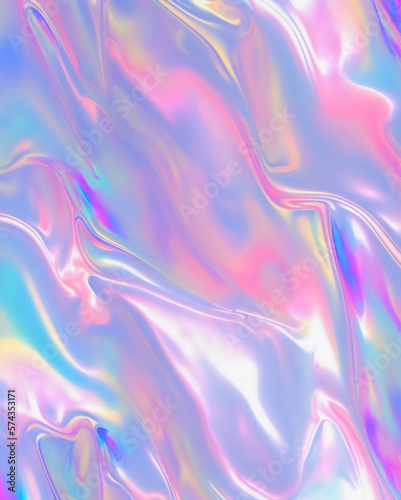 Iridescent Holographic Texture  light colours  liquid flow  full colour