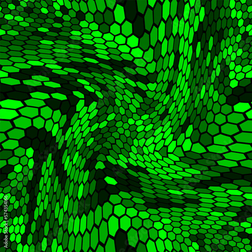 Monochrome seamless honey pattern with halftone hex cells in linear style
