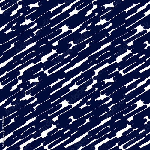 Seamless pattern with hand drawn brush strokes.