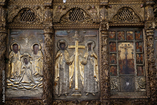 St. Savos (Savvas) 's church iconostasis. Nicosia. Cyprus. photo