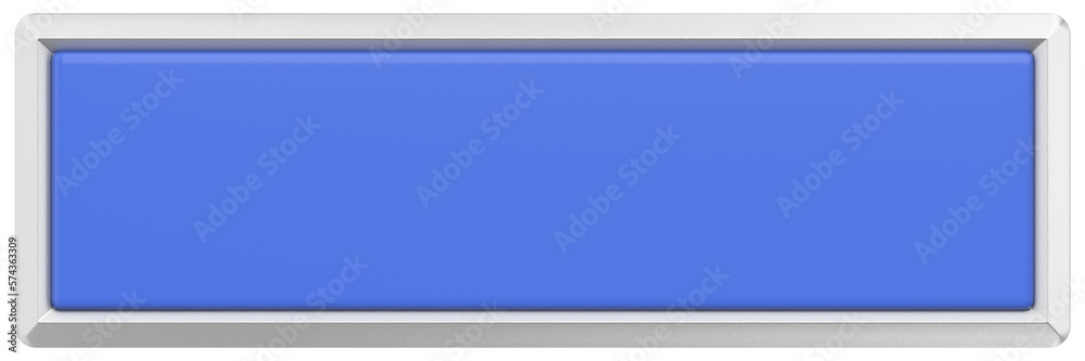 3D button. Empty button. 3D illustration. 3D button. Empty button. 3D illustration.