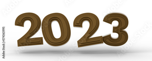 Year as Number - Typography...