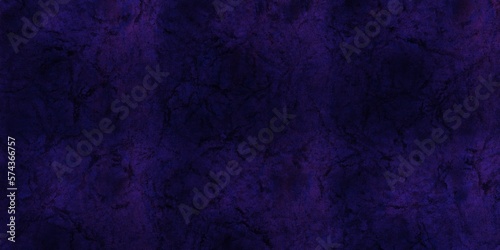 Textured background of old raw cement or dark blue plaster wall with stains and cracks